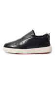 Кожаные кеды Cleanic Santoni MBCD21915BARPTT4U59 фото 4