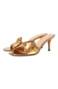 Кожаные мюли Lucrezia 70 Gianvito Rossi G15070.70RIC.METMEK0 фото 1