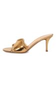 Кожаные мюли Lucrezia 70 Gianvito Rossi G15070.70RIC.METMEK0 фото 4