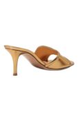 Кожаные мюли Lucrezia 70 Gianvito Rossi G15070.70RIC.METMEK0 фото 5