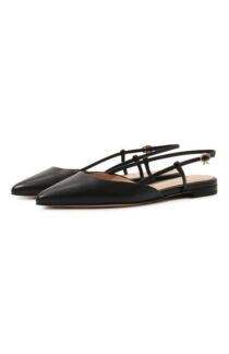 Кожаные балетки Ascent Gianvito Rossi