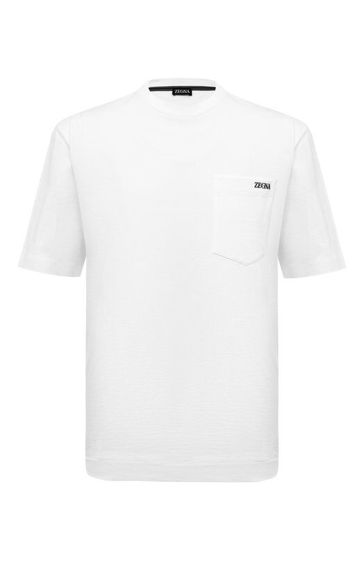 Хлопковая футболка Zegna UC385A6/C785 фото 1