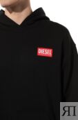Хлопковое худи Diesel A11592/0ILAC фото 5