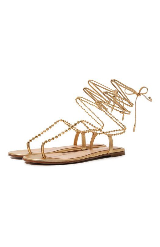 Кожаные сандалии Soleil Gianvito Rossi G32398.05CU0.NPSMEK0 фото 1