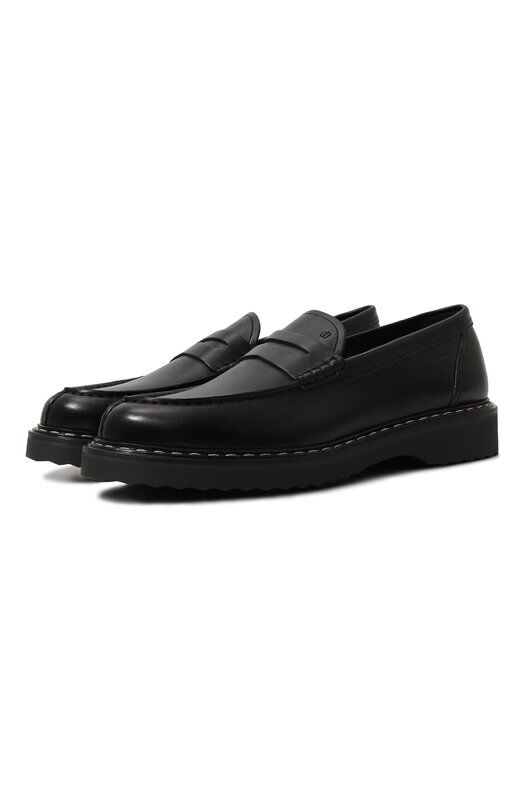Кожаные пенни-лоферы Bally MSF09E/VT012 фото 1
