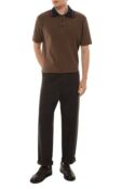 Хлопковое поло Balmain BH2GC026/JH27 фото 2