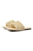 Текстильные шлепанцы Scarpe Bottega Veneta 729756/V0G00 фото 1