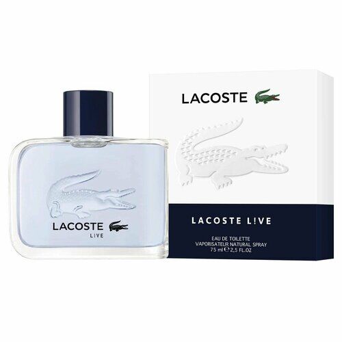 Lacoste LIVE Туалетная вода Мужская 75 мл LACOSTE фото 1