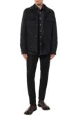 Рубашка из шерсти и шелка Kiton UMCNERK0143C02 фото 2
