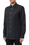 Рубашка из шерсти и шелка Kiton UMCNERK0143C02 фото 3
