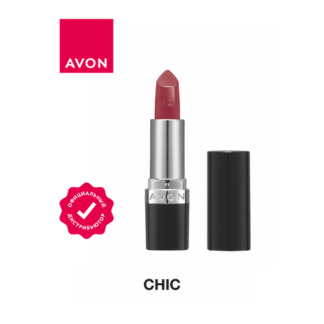 Увлажняющая кремовая губная помада Avon Ультра тон Черешневый шик