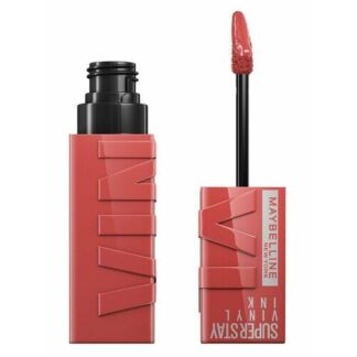 Maybelline New York Помада для губ Super Stay Vinyl Ink, 15 Peachy, жидкая
