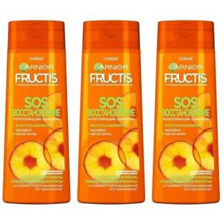 Шампунь Garnier Fructis Sos Восстановление, 400 мл, 3 шт GARNIER