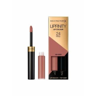 MAX FACTOR Помада для губ Lipfinity жидкая стойкая 2в1, 160 Iced, 4 мл