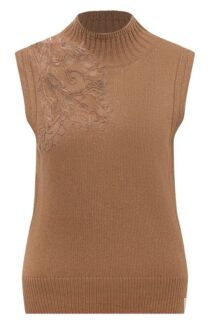 Топ из вискозы и шерсти Ermanno Scervino