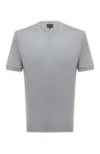 Хлопковая футболка Giorgio Armani 3DST53/SJFBZ фото 1