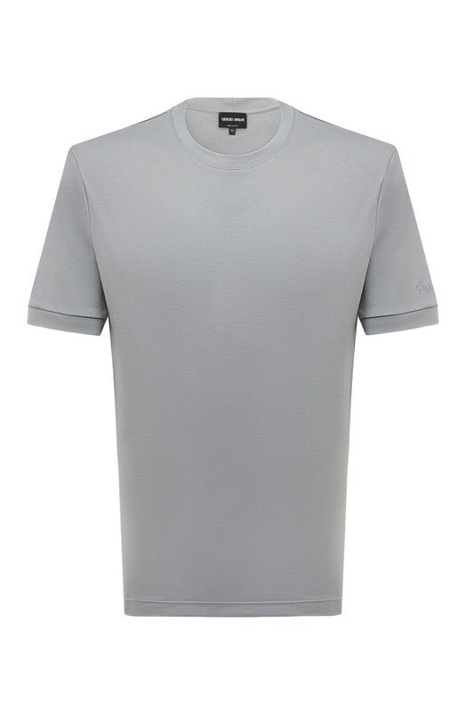 Хлопковая футболка Giorgio Armani 3DST53/SJFBZ фото 1