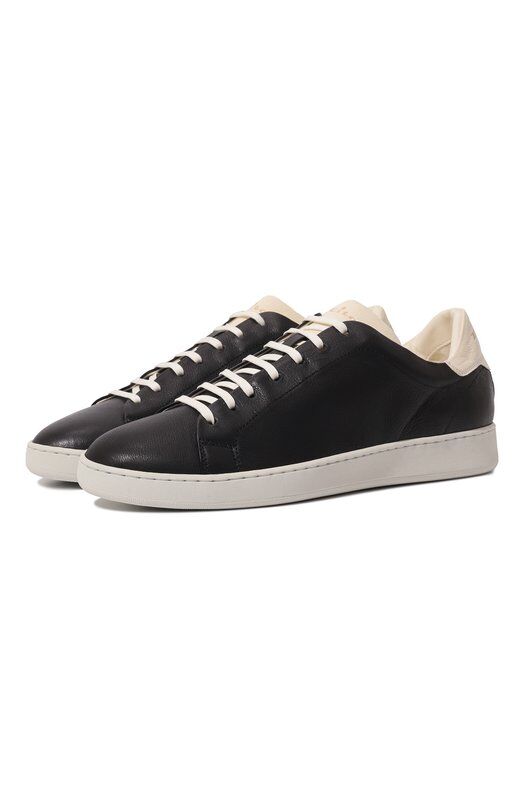 Кожаные кеды Kiton DSSTEN2NX0025 фото 1