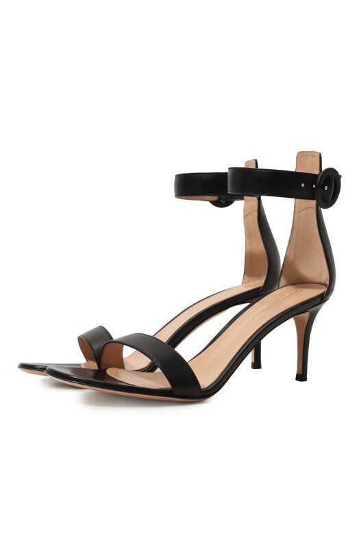 Кожаные босоножки Portofino Gianvito Rossi G60088.70RIC.NAPNER0 фото 1