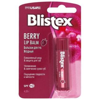 Blistex Бальзам для губ Medicated Berry, прозрачный Blistex