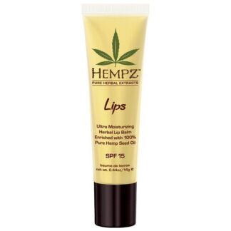 Hempz Бальзам для губ SPF 15, прозрачный