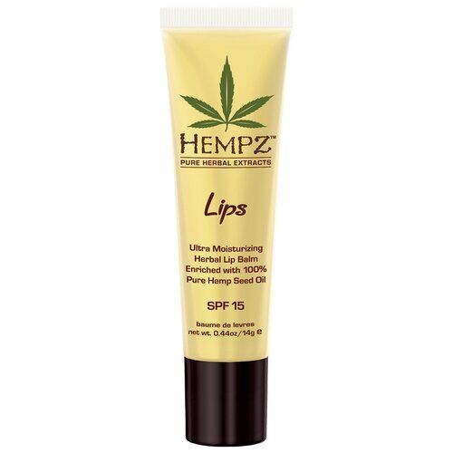 Hempz Бальзам для губ SPF 15, прозрачный фото 1