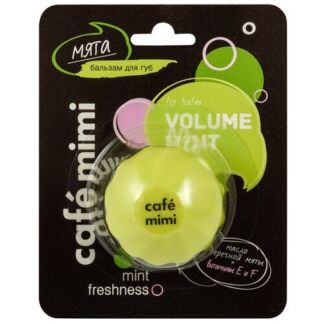 Cafe mimi Бальзам для губ Мята, 2 уп., салатовый Cafe mimi