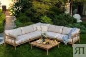 Кофейный стол из тика BUNGALOW квадратный Joygarden фото 2