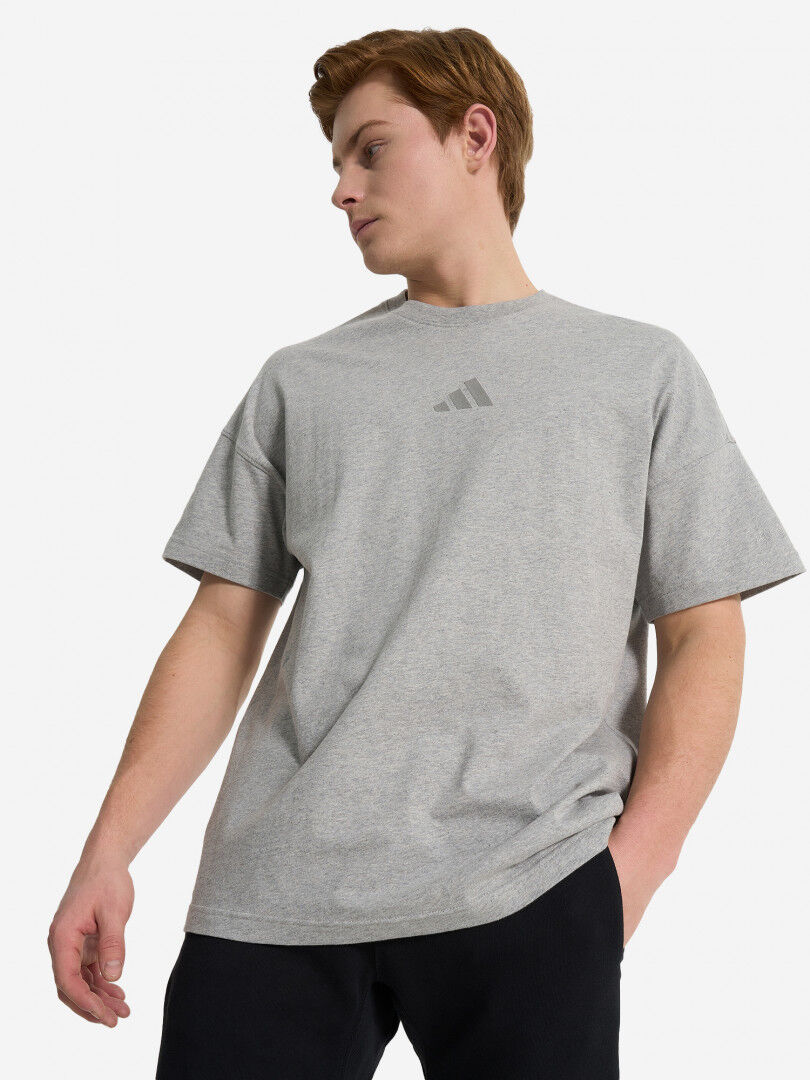 Футболка мужская adidas, Серый IY4138A01-. фото 1