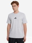 Футболка мужская adidas, Серый JN6953A01-. фото 2