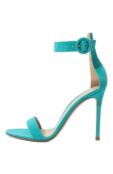 Кожаные босоножки Portofino 105 Gianvito Rossi G61096.15RIC.CAMHYDR фото 4