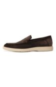 Замшевые лоферы Detroit Santoni MGDG17824TICBSH6 фото 4