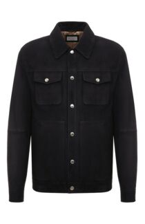 Замшевая куртка Brunello Cucinelli