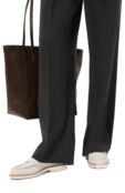 Кожаные лоферы Santoni WUQY59818BIASSW6 фото 3