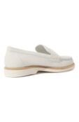 Кожаные лоферы Santoni WUQY59818BIASSW6 фото 5