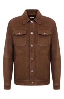 Замшевая куртка Brunello Cucinelli
