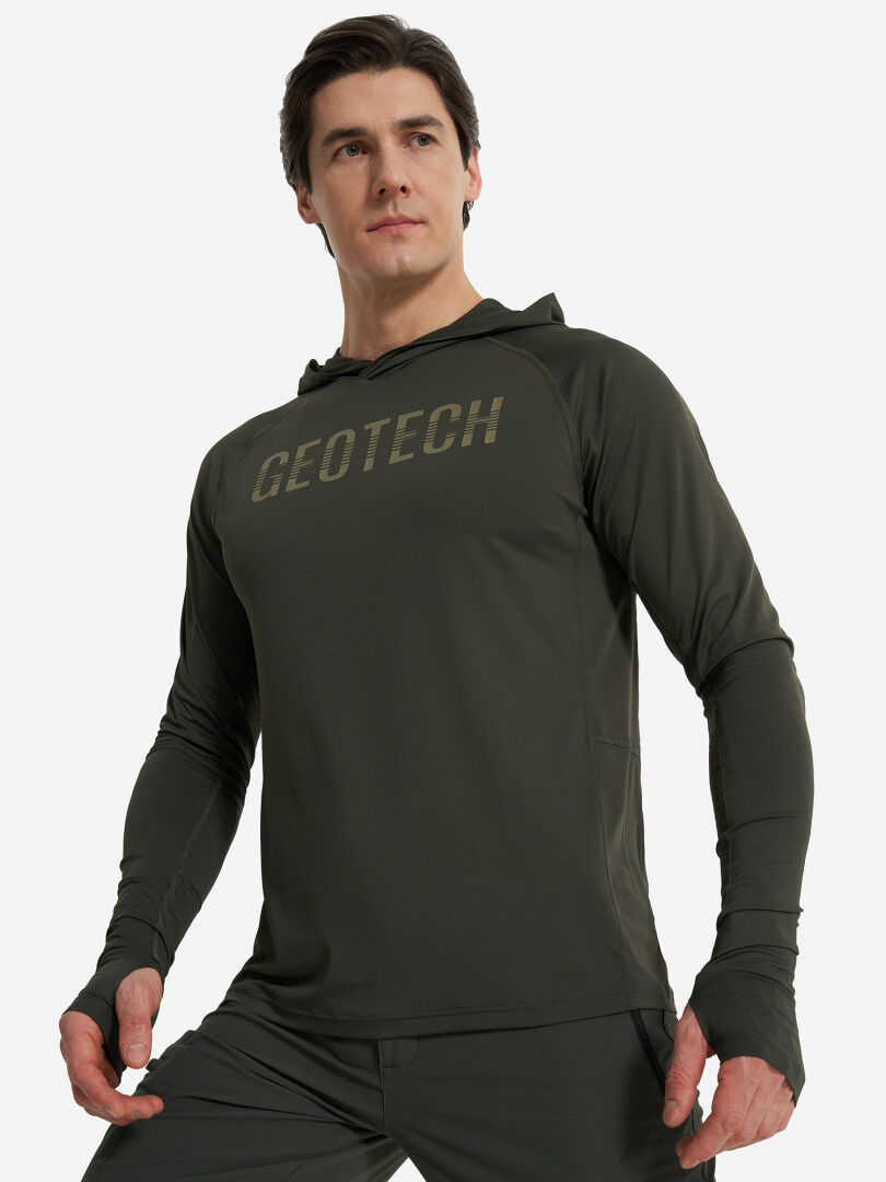 Лонгслив мужской Geotech, Зеленый 134254G2P-74 фото 1