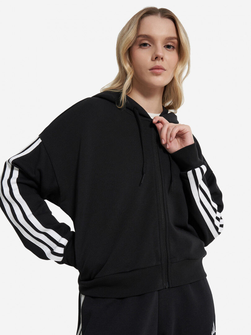 Худи женская adidas, Черный JE0052A01-. фото 1