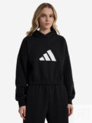 Худи женская adidas, Черный JE0136A01-. фото 2