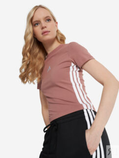 Футболка женская adidas, Коричневый