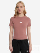 Футболка женская adidas, Коричневый JE1243A01-. фото 2