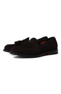 Замшевые лоферы Hill Santoni