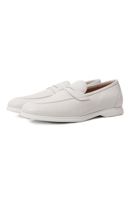 Кожаные пенни-лоферы Kiton USSA075N01073 фото 1