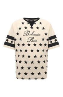 Хлопковая футболка Balmain