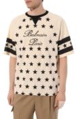 Хлопковая футболка Balmain CH1EH135/GD27 фото 3