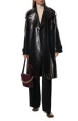 Кожаный тренч Bottega Veneta 682482/V1D00 фото 2