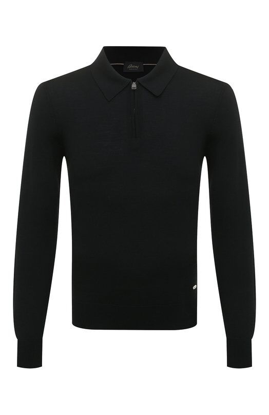 Шерстяное поло Brioni UMS10L/0ZK82 фото 1