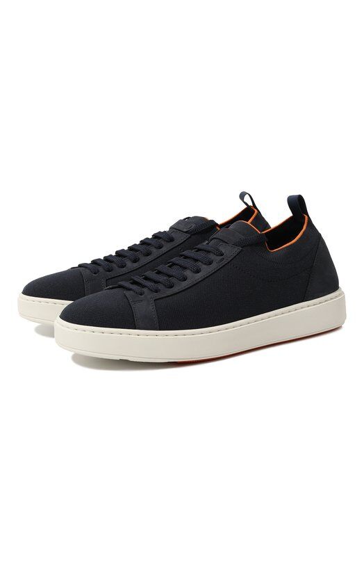 Текстильные кеды Cleanic Santoni MBCC21540BARNSS7 фото 1