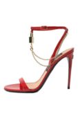 Кожаные босоножки Keira Dolce & Gabbana CR1684/A1471_SET фото 4