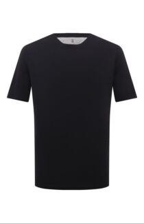 Хлопковая футболка Brunello Cucinelli